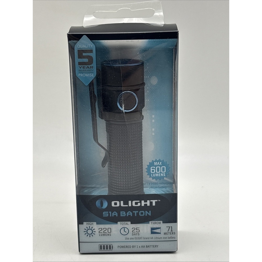 OLIGHT ORIGINAL S1A 600 LUMENS - New